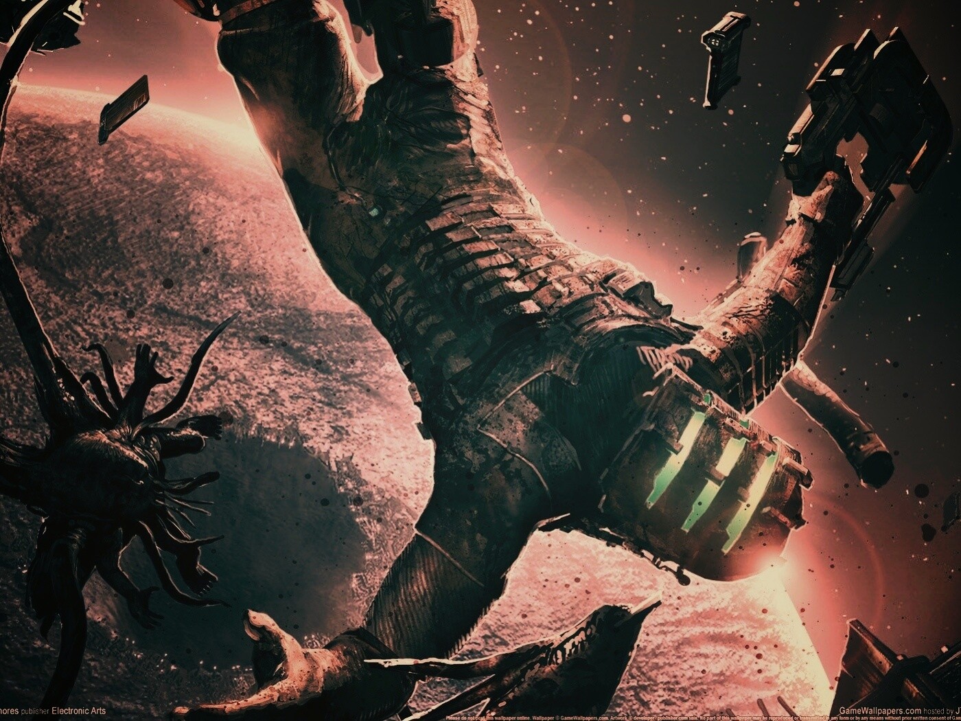 Айзек в космосе обои