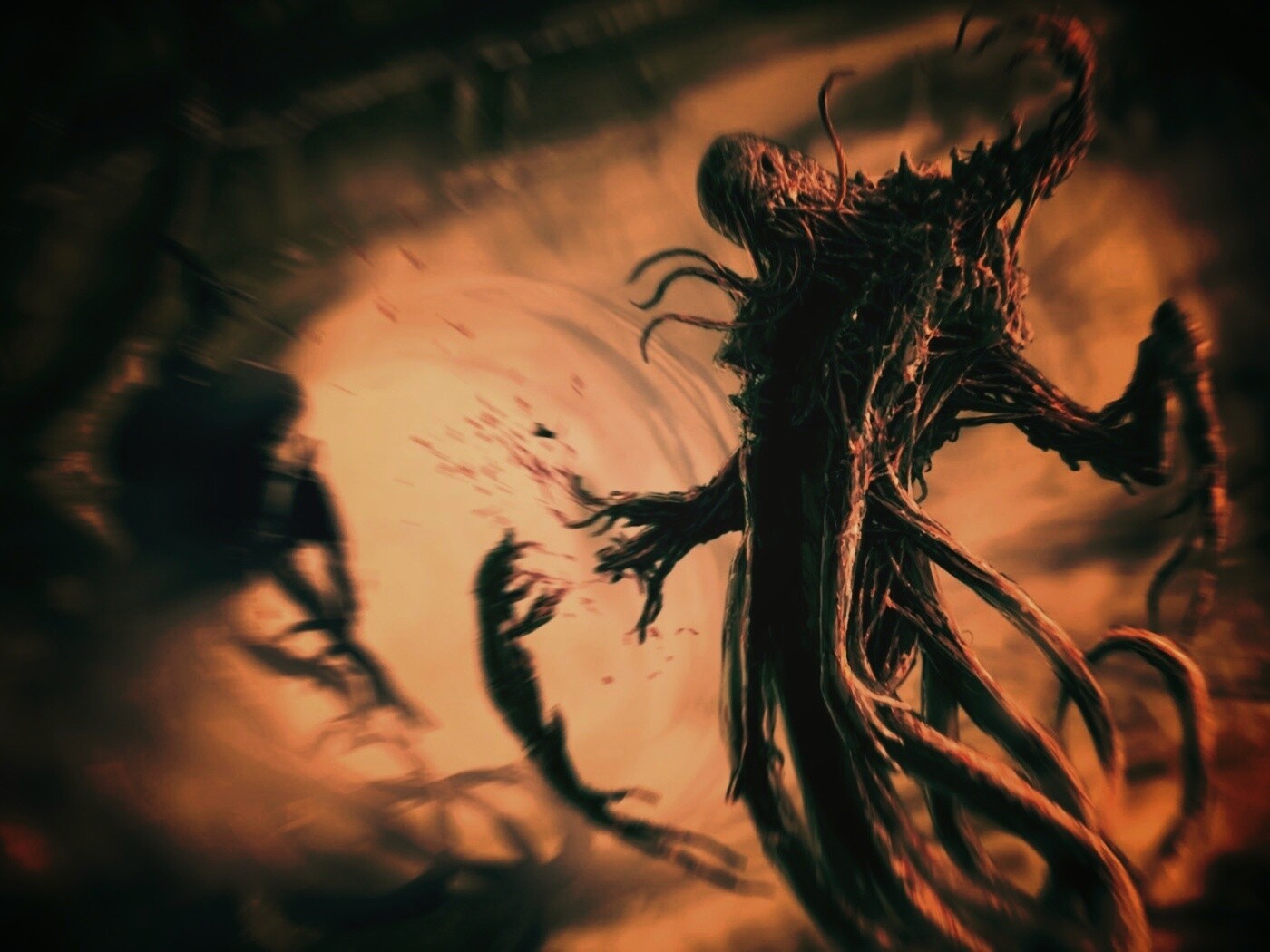 Монстр из Dead Space обои