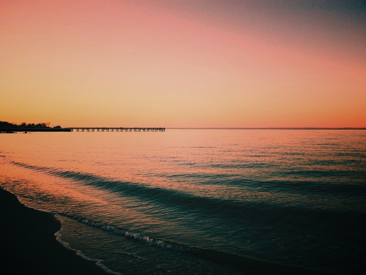 Причал обои