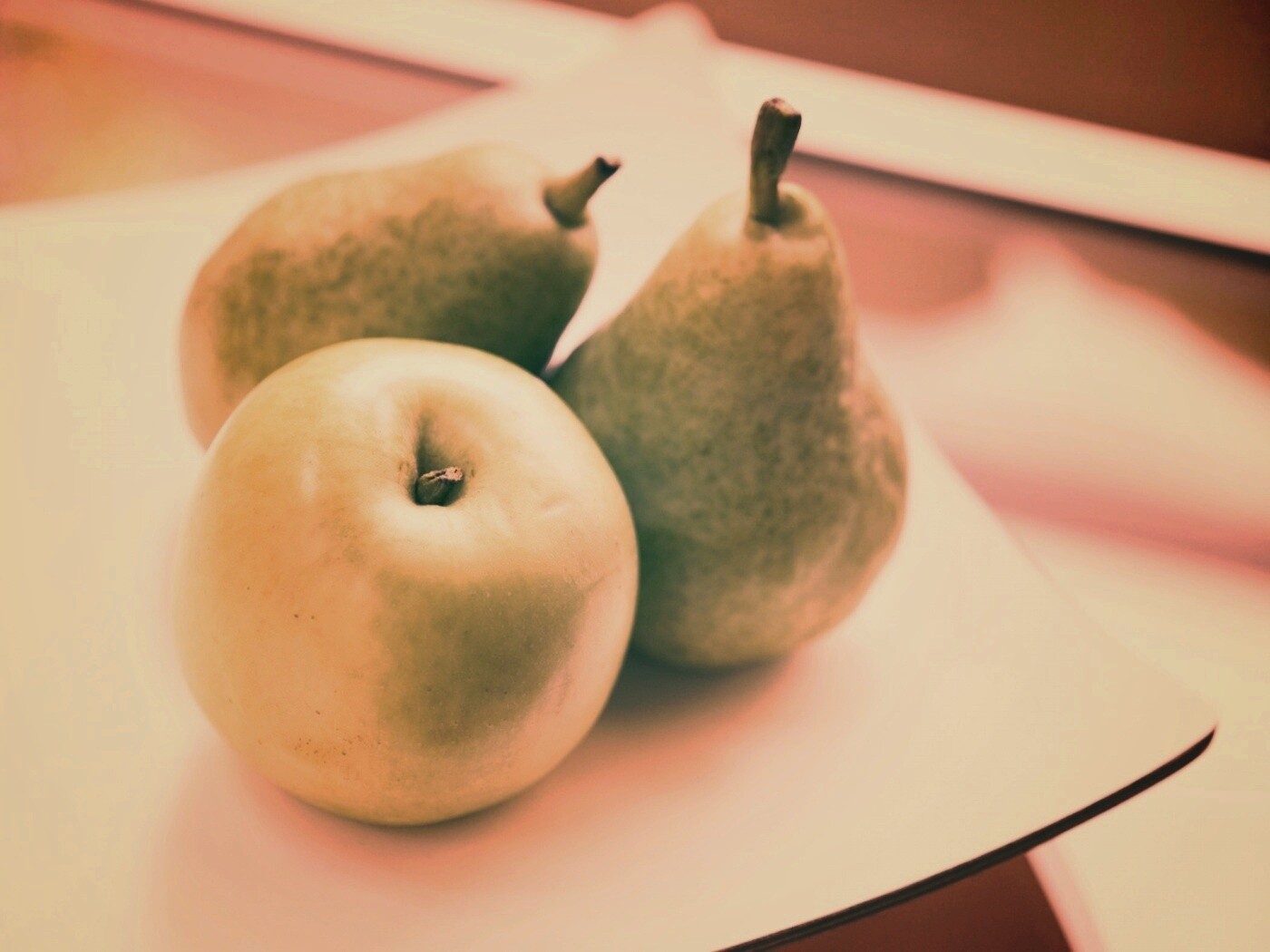 Яблоко и груши обои
