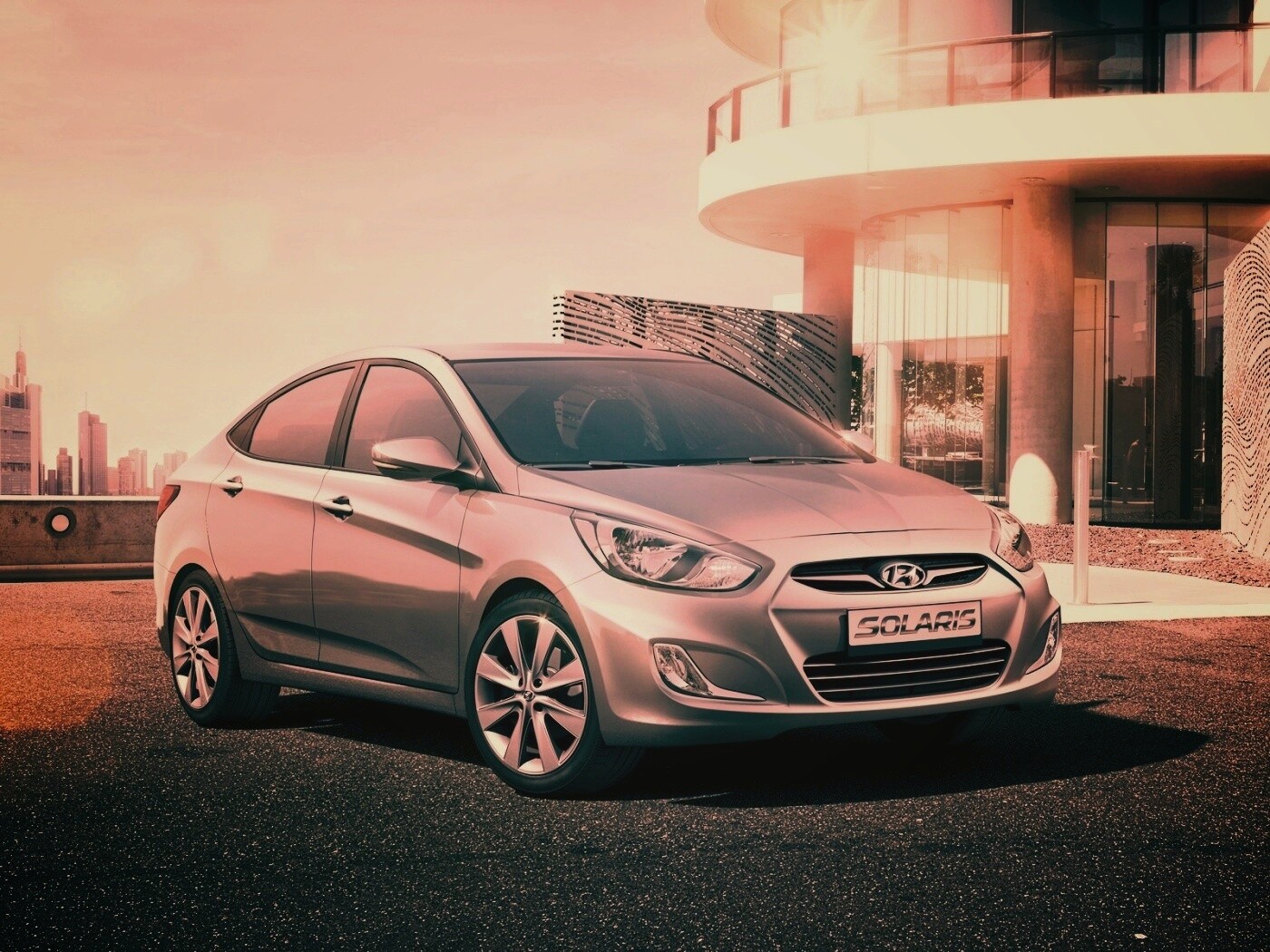 Фото Хендай Солярис обои
