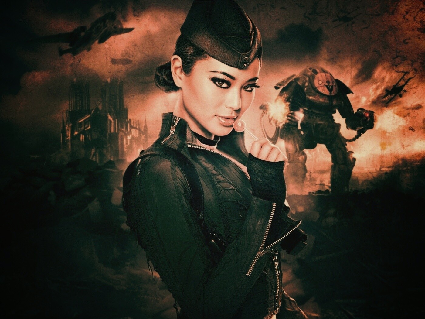 Эмбер из Sucker Punch обои