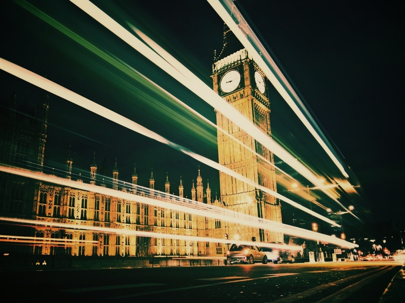 Лондон на скорости обои