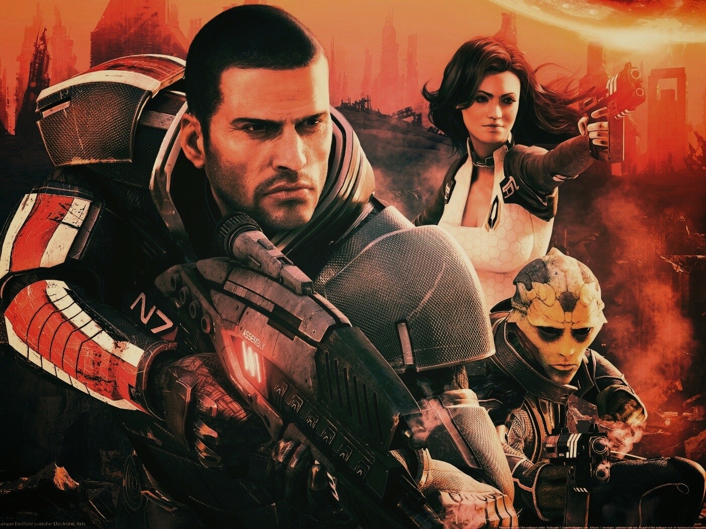 Mass Effect обои