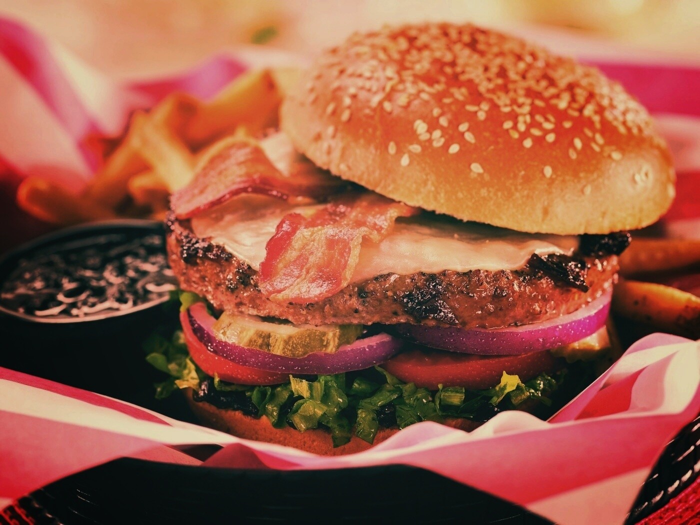 Вкусный сэндвич обои