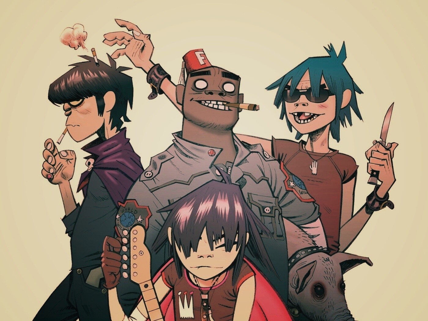 Gorillaz обои