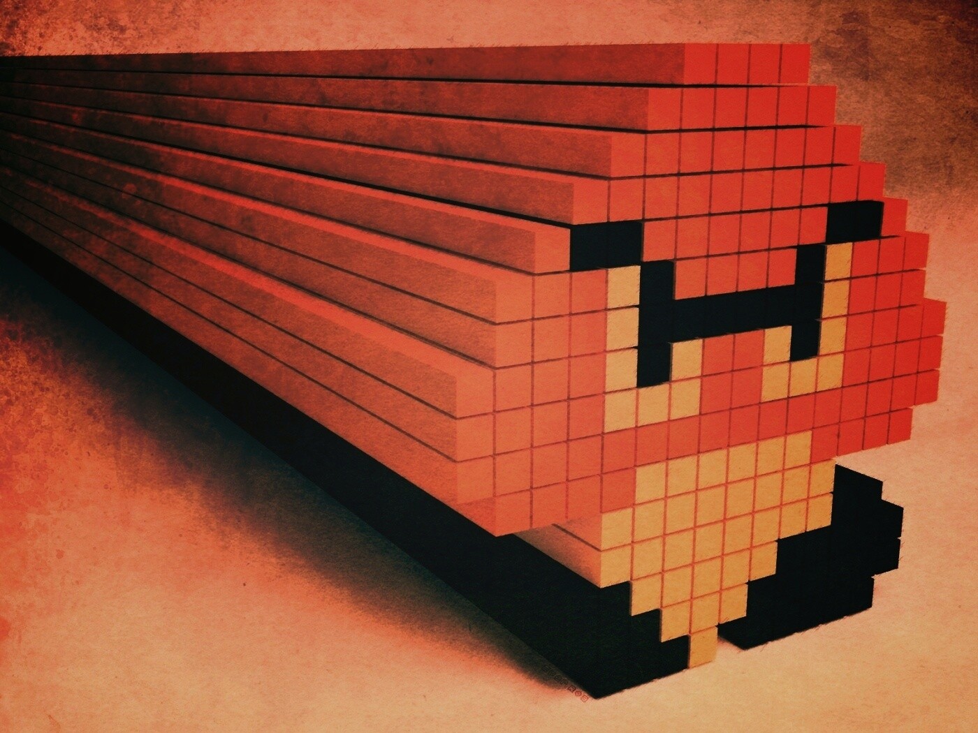 Злой гриб из марио обои