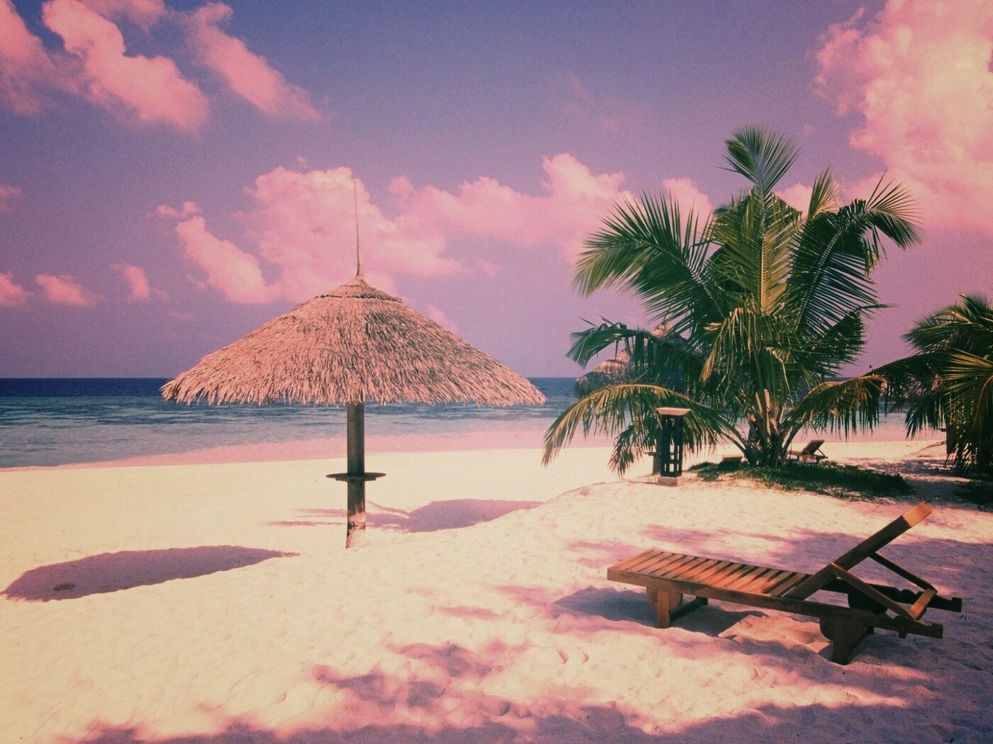 Рай на мальдивах обои