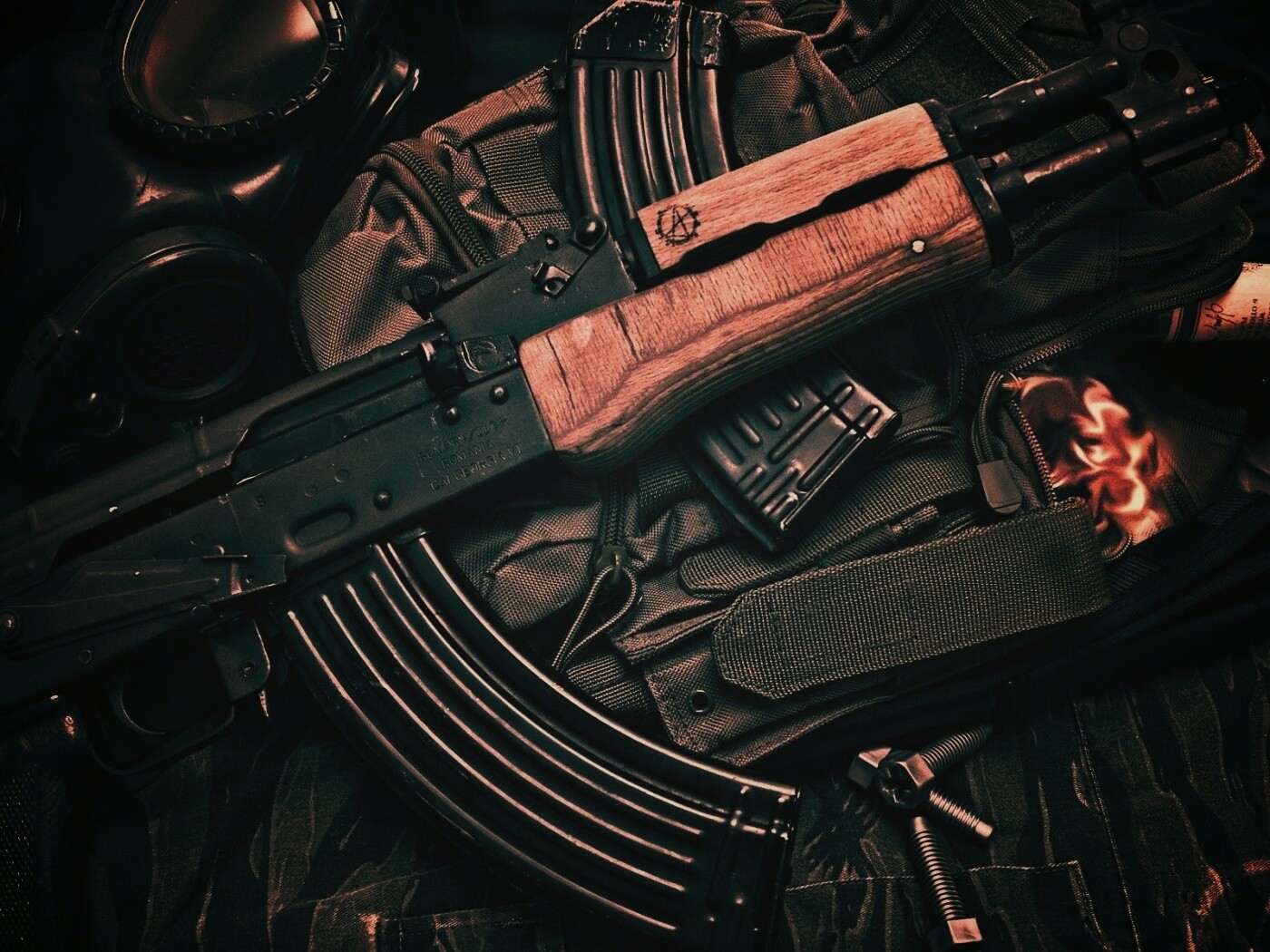 Автомат АК-47 обои