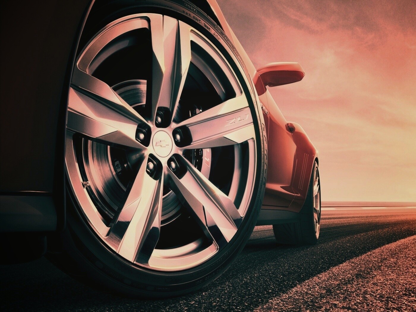 Колесо Шевроле Камаро обои