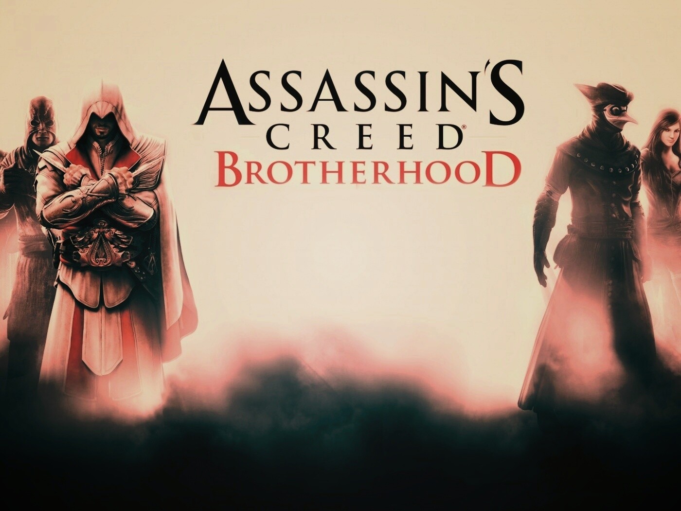 Персонажи игры Assasin"s Creed Brotherhood обои