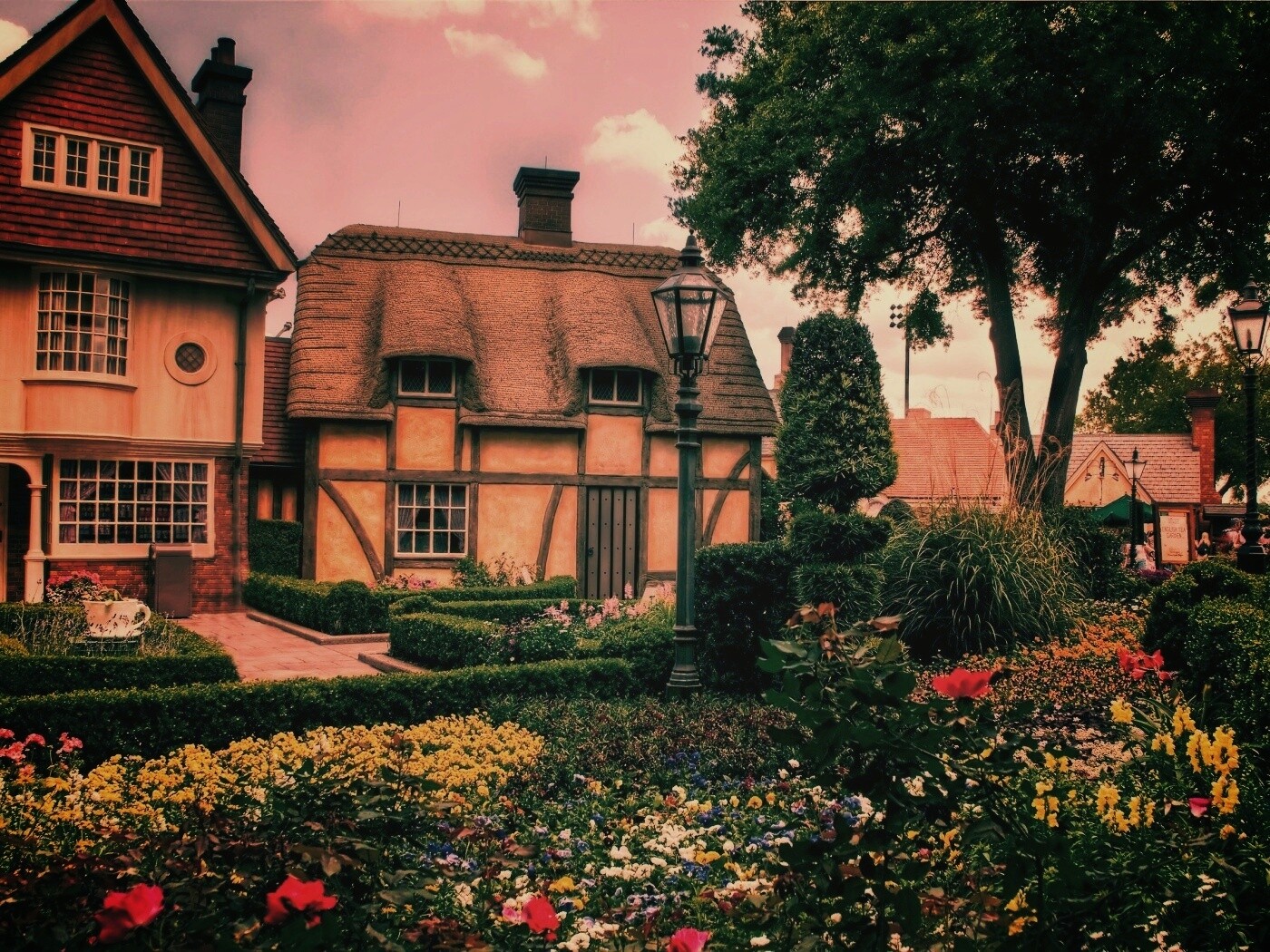 Провинциальный городок обои