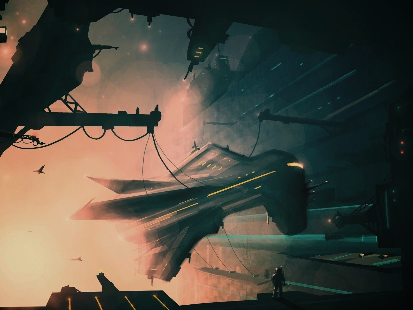 Космопорт обои