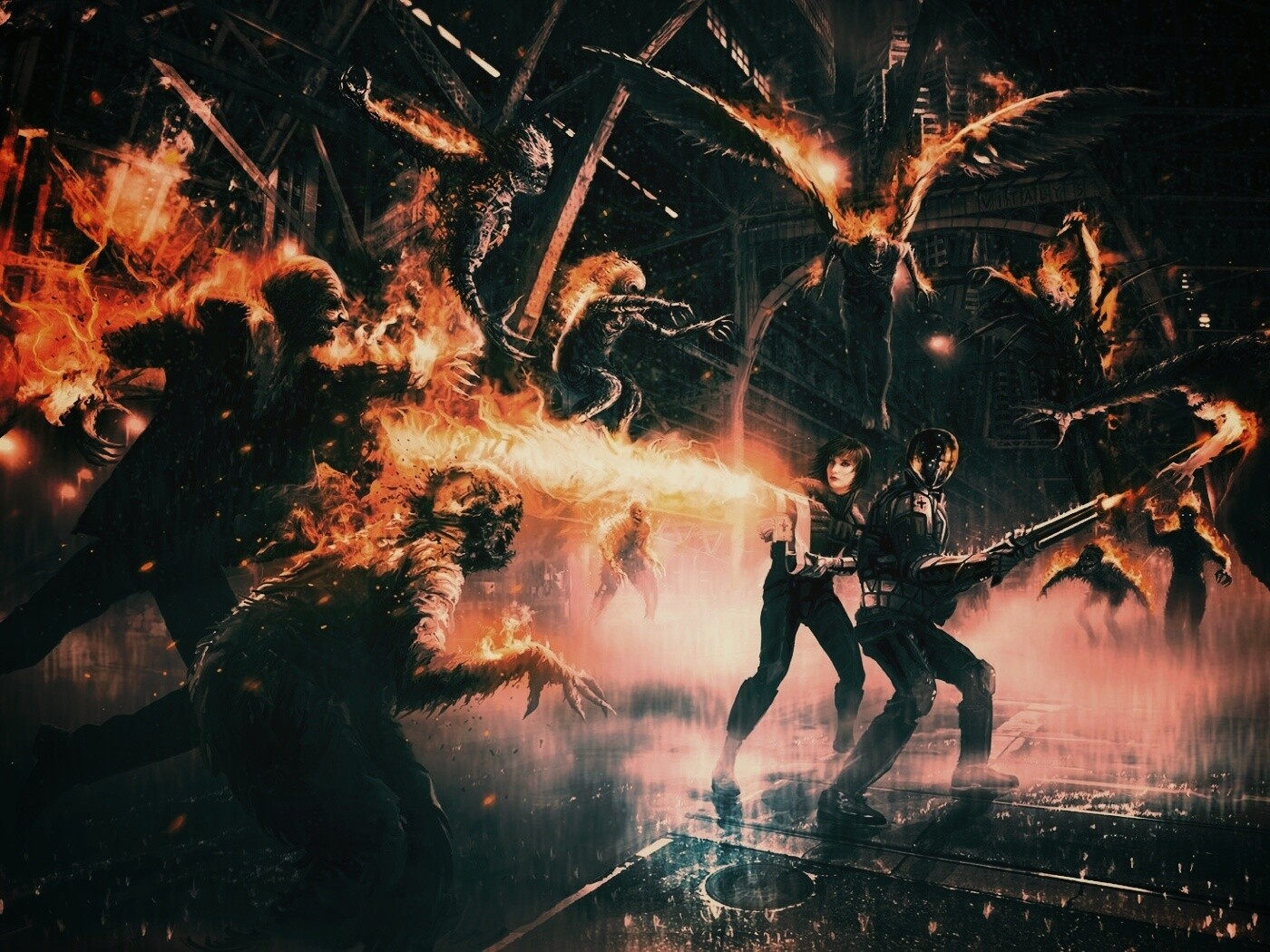 Игровой фанарт обои