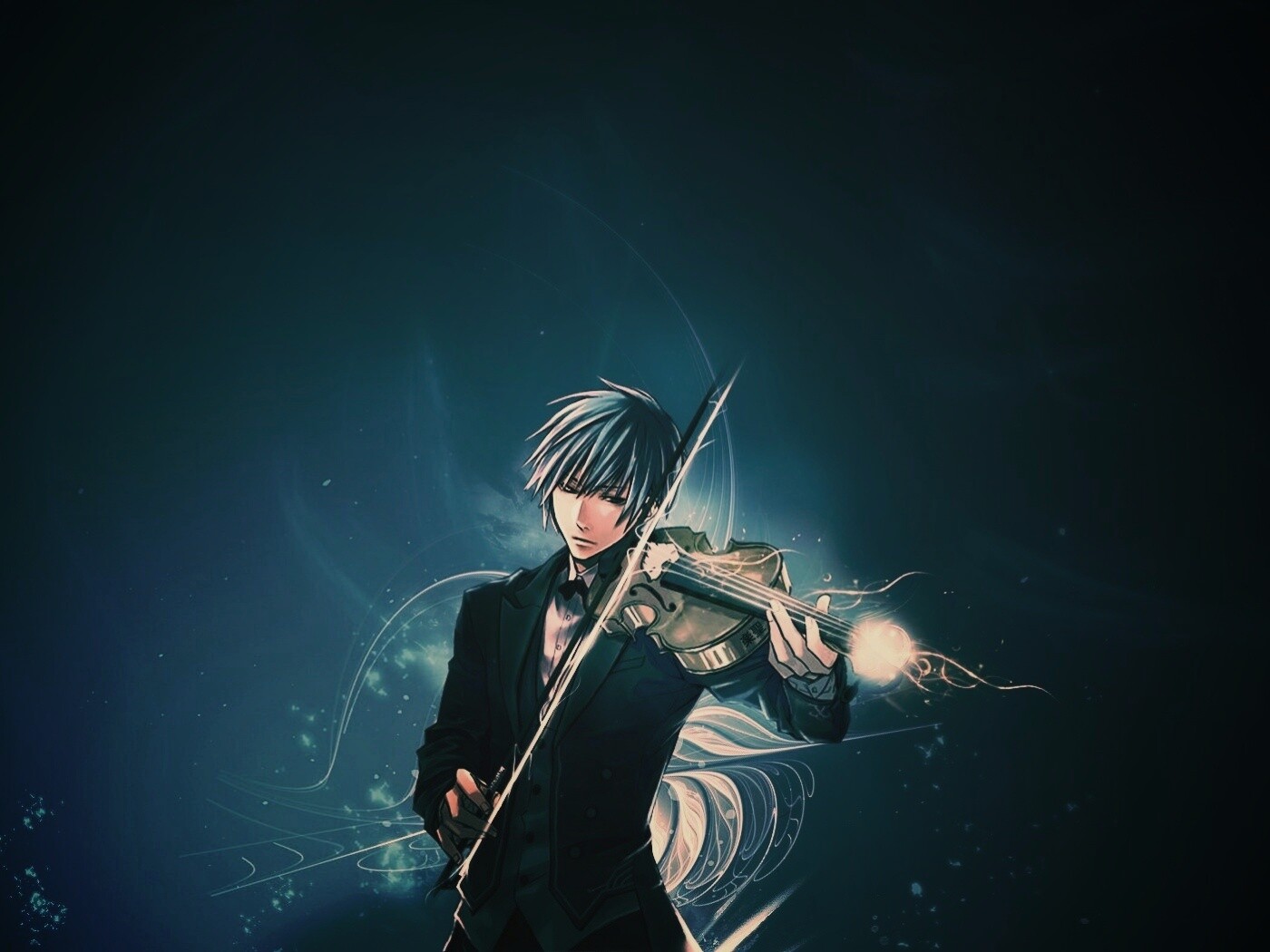 Скрипач обои