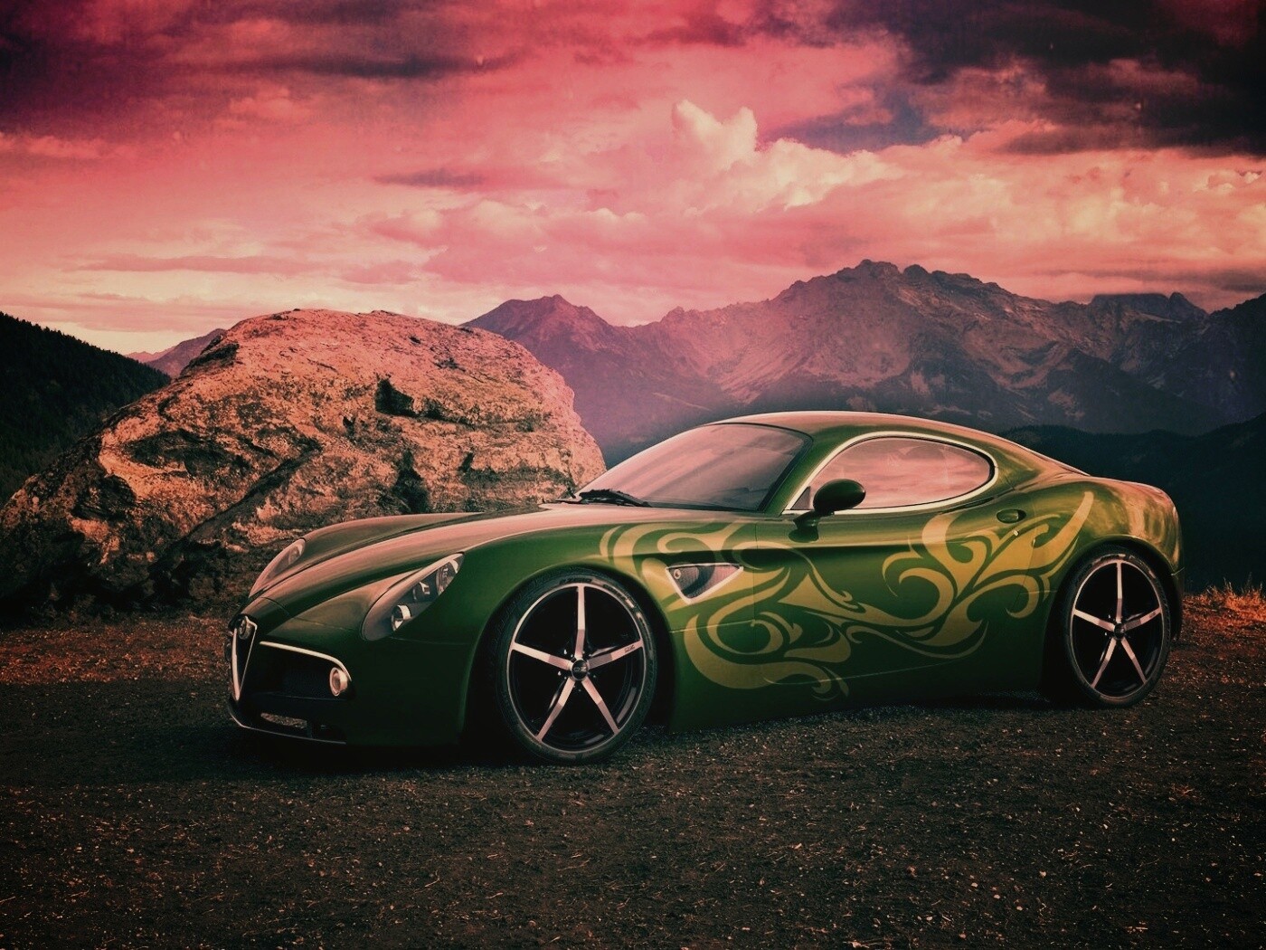 Альфа-ромео обои