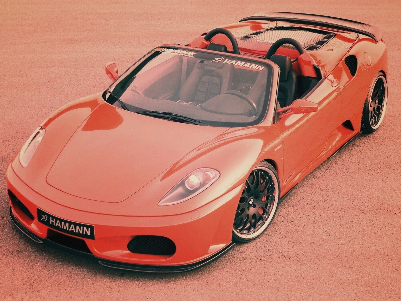 Ferrari  с тюнингом от Hamann обои