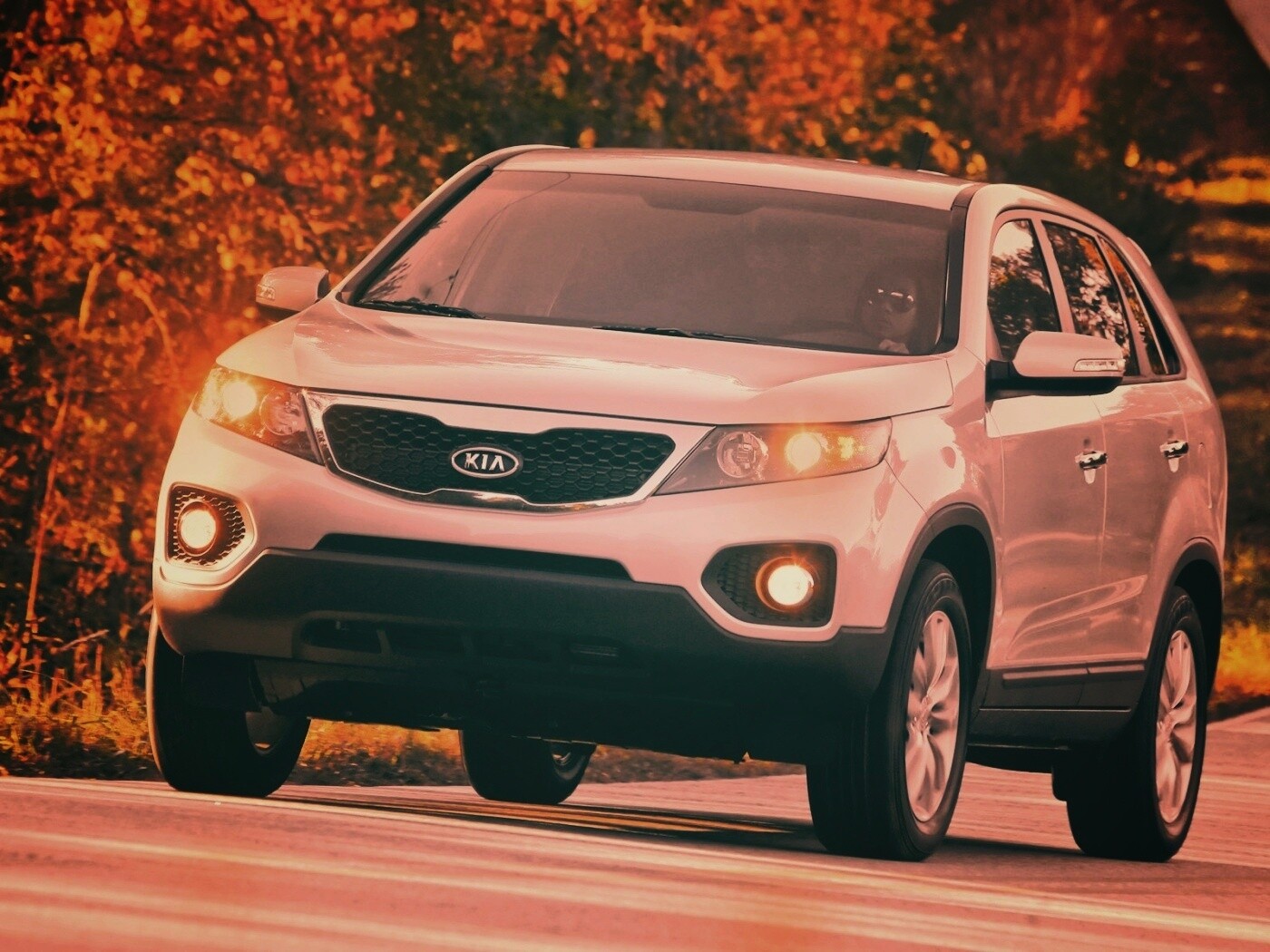 Кроссовер КИА обои