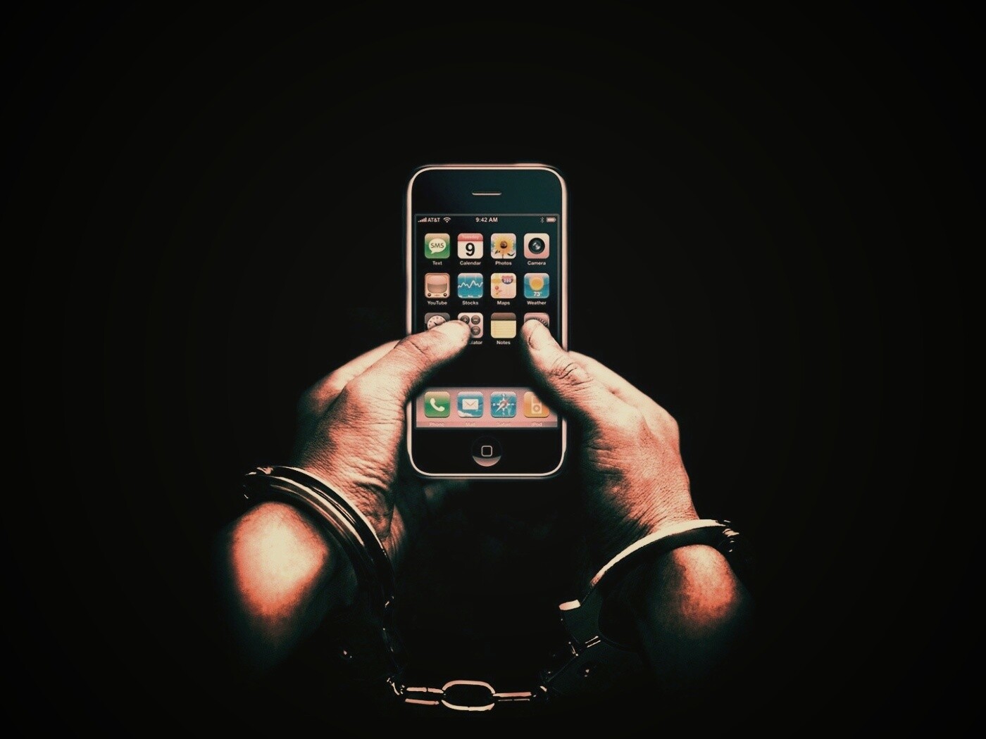 Ты раб своего iPhone обои