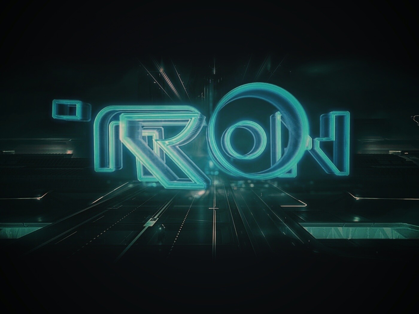 Заставка фильма TRON обои