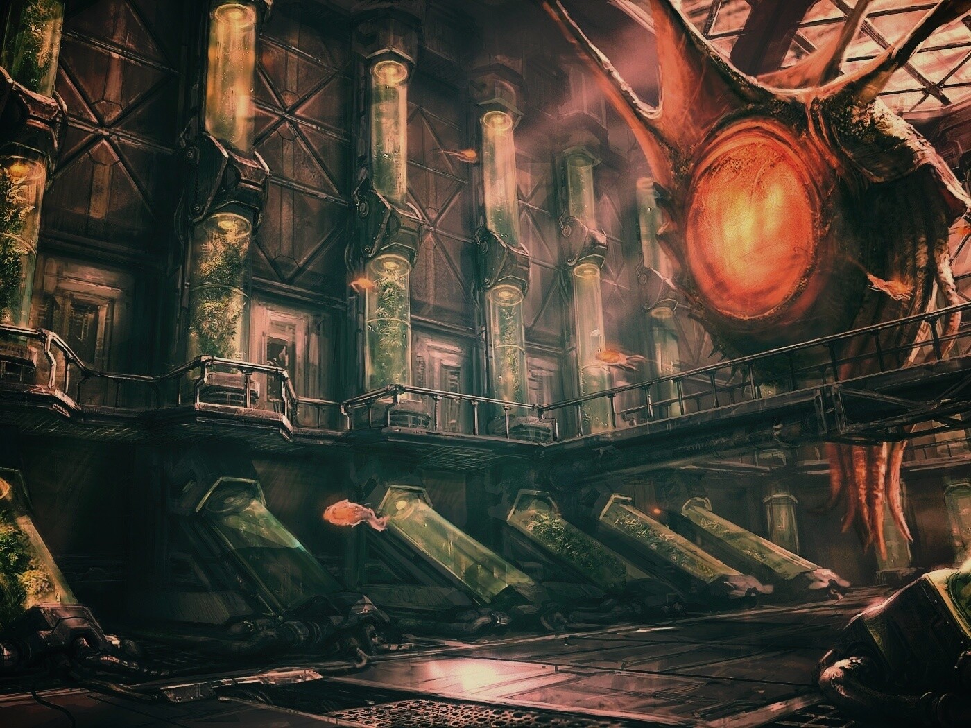 Саркофаги и нечто обои