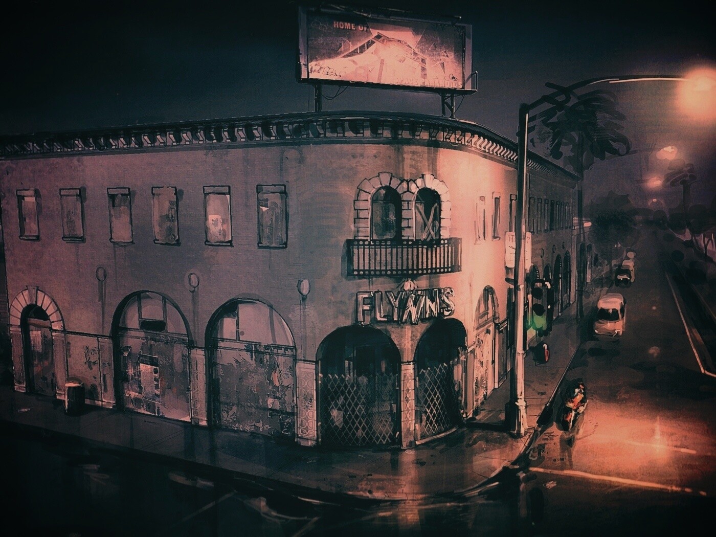 Зал игровых автоматов Флина обои