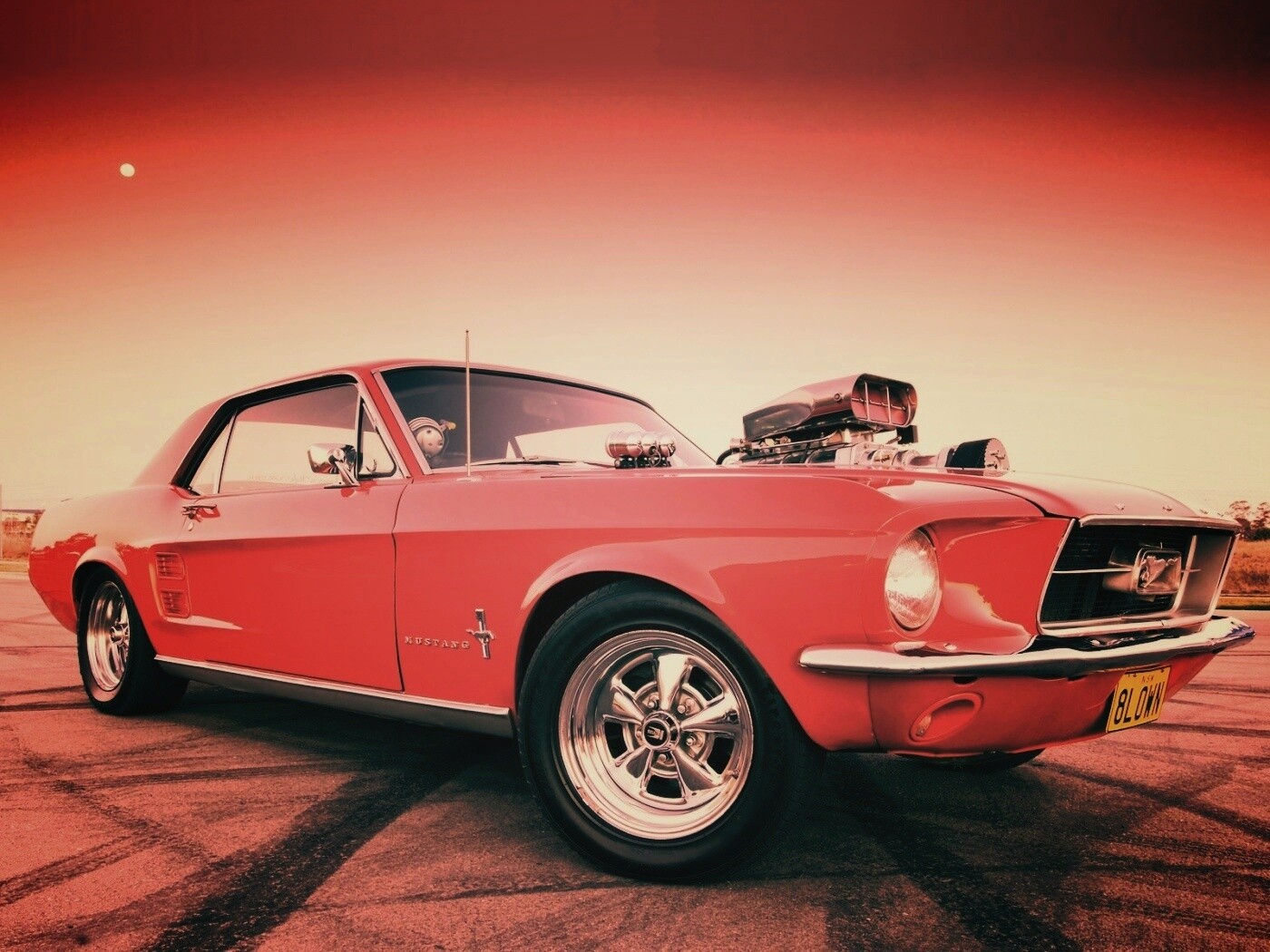 Мускулкар Ford Mustang обои