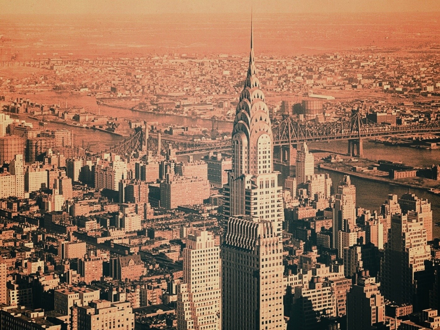 Панорама Нью-Йорка обои
