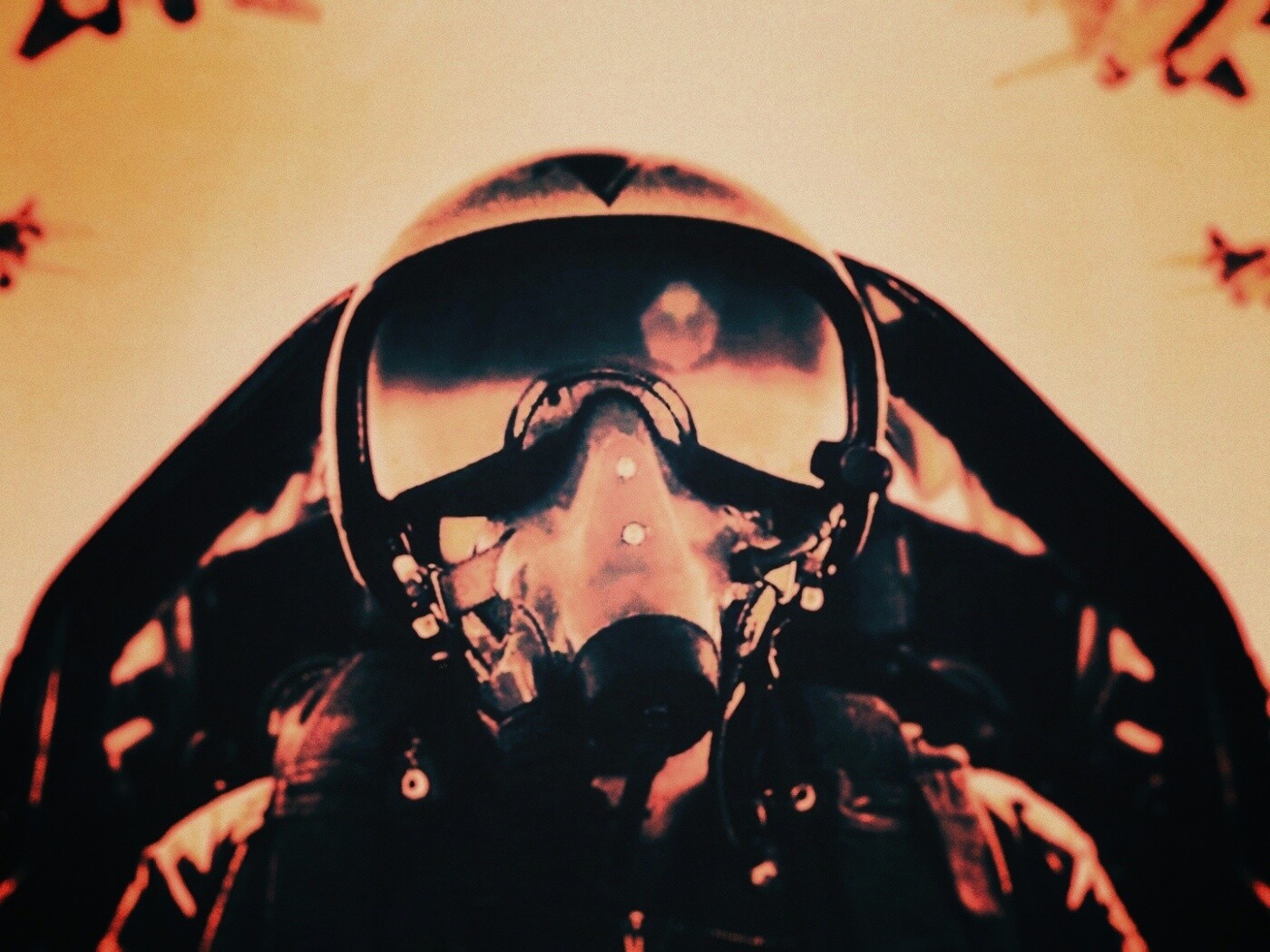 Пилот истребителя обои