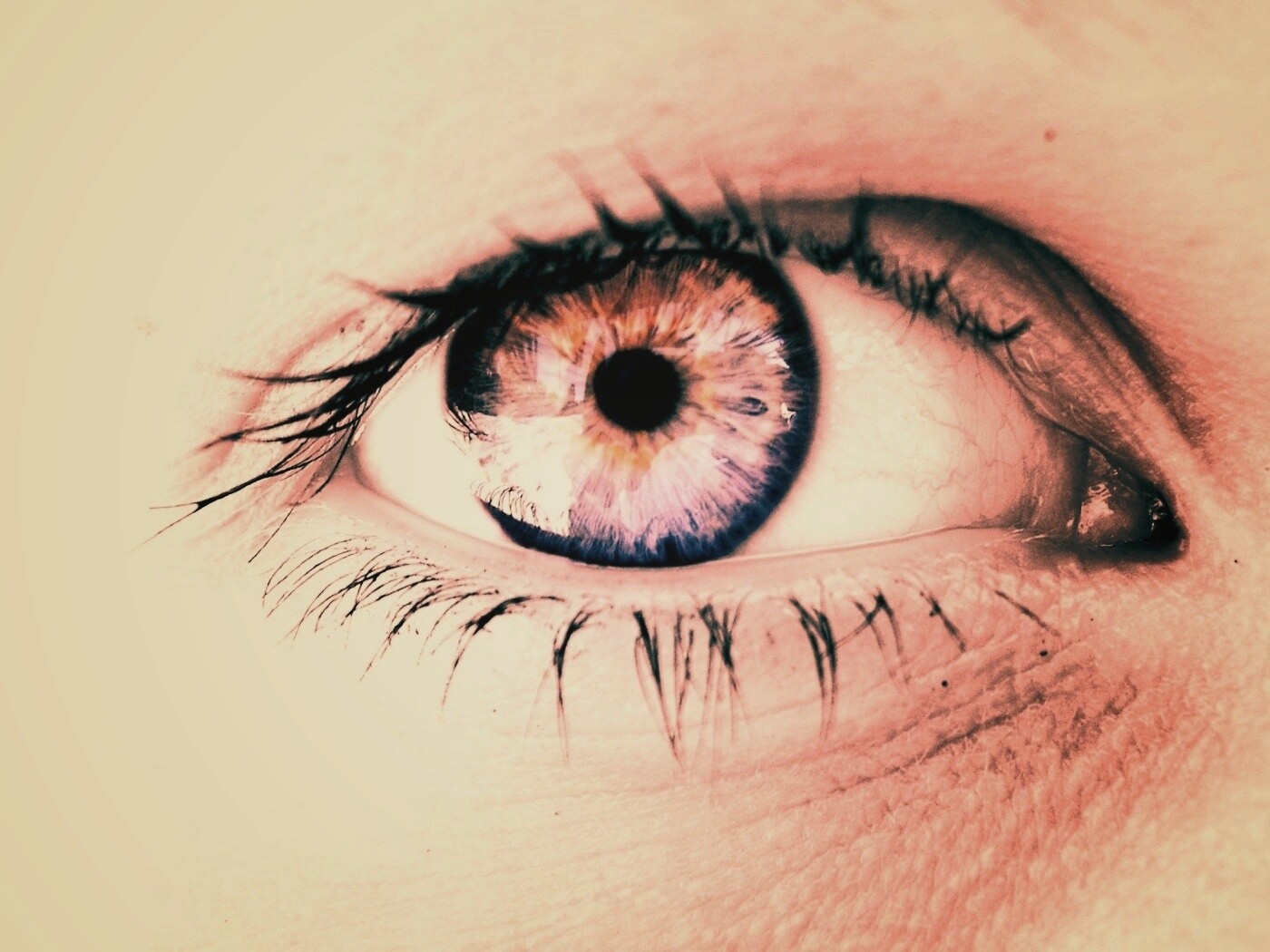 Широко раскрытые глаза обои