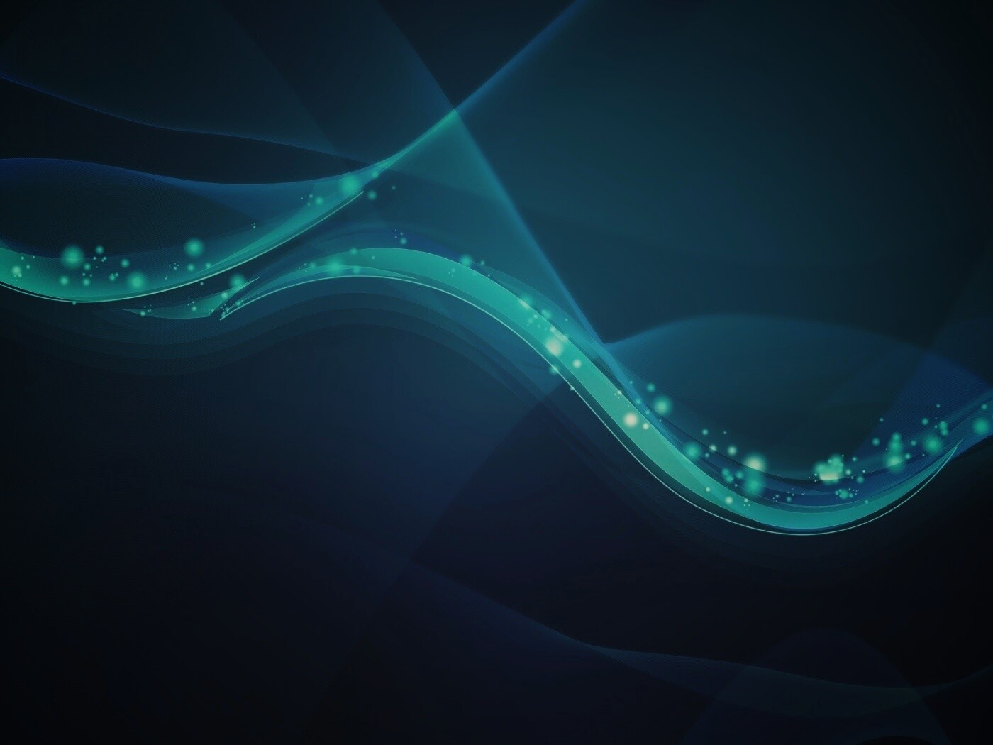 Синяя абстрактная волна обои