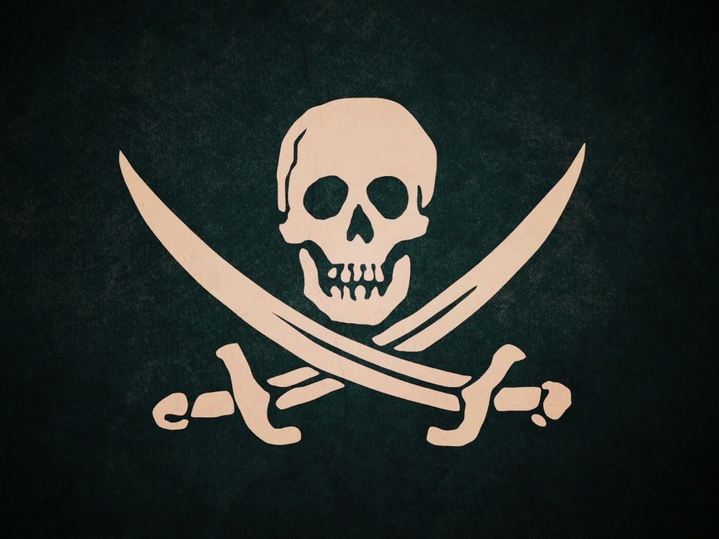 Пиратский флаг обои