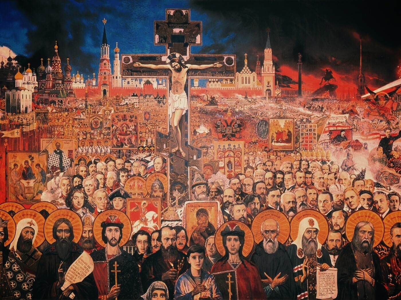 Илья Глазунов "Вечная Россия" обои