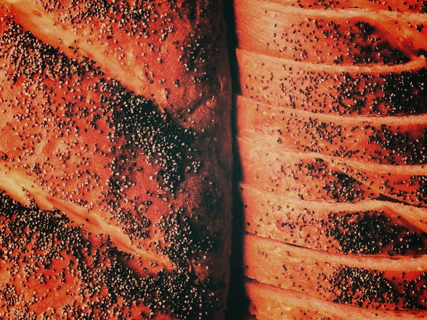 Выпечка с маковой крошкой обои