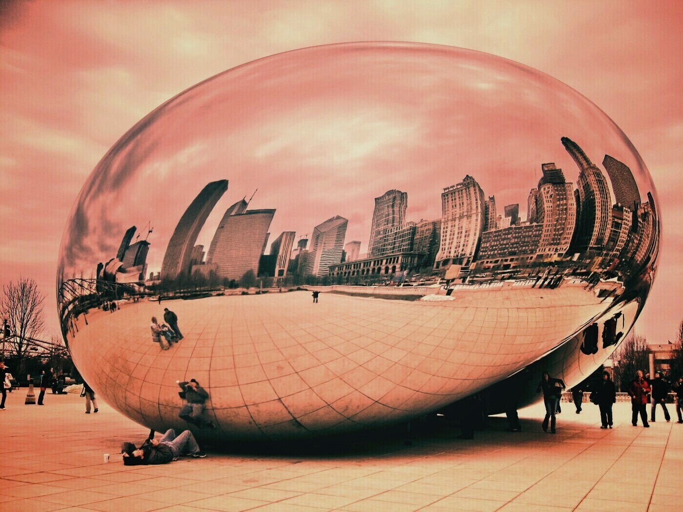 Облачные ворота обои