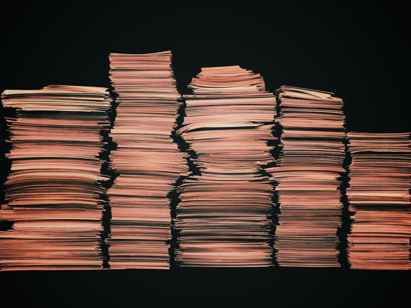 Стопки листов бумаги обои