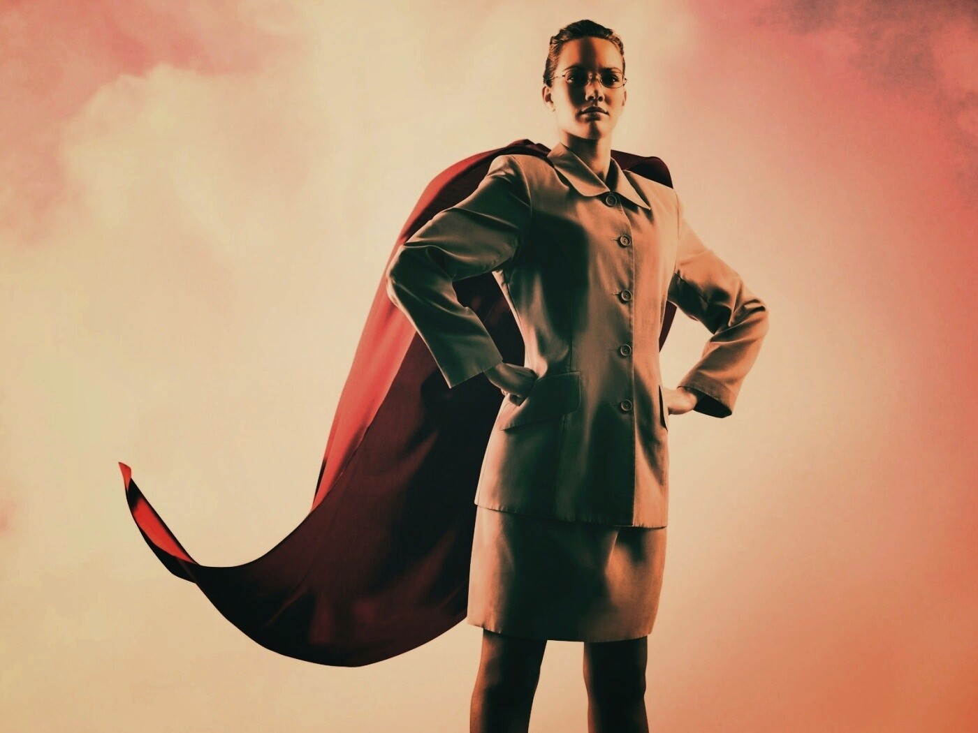 Офисный супергерой обои