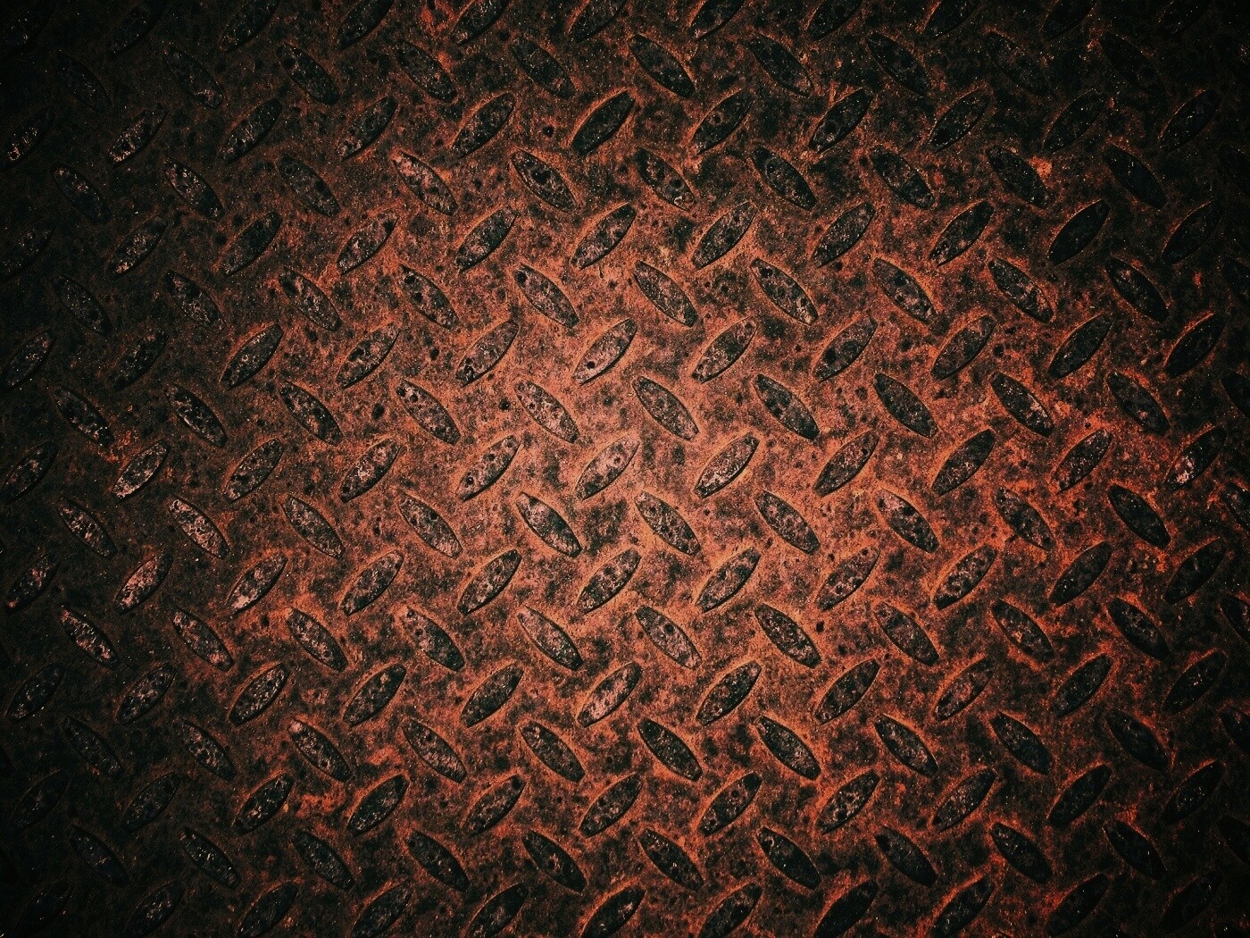 Ржавый перфорированный стальной лист обои