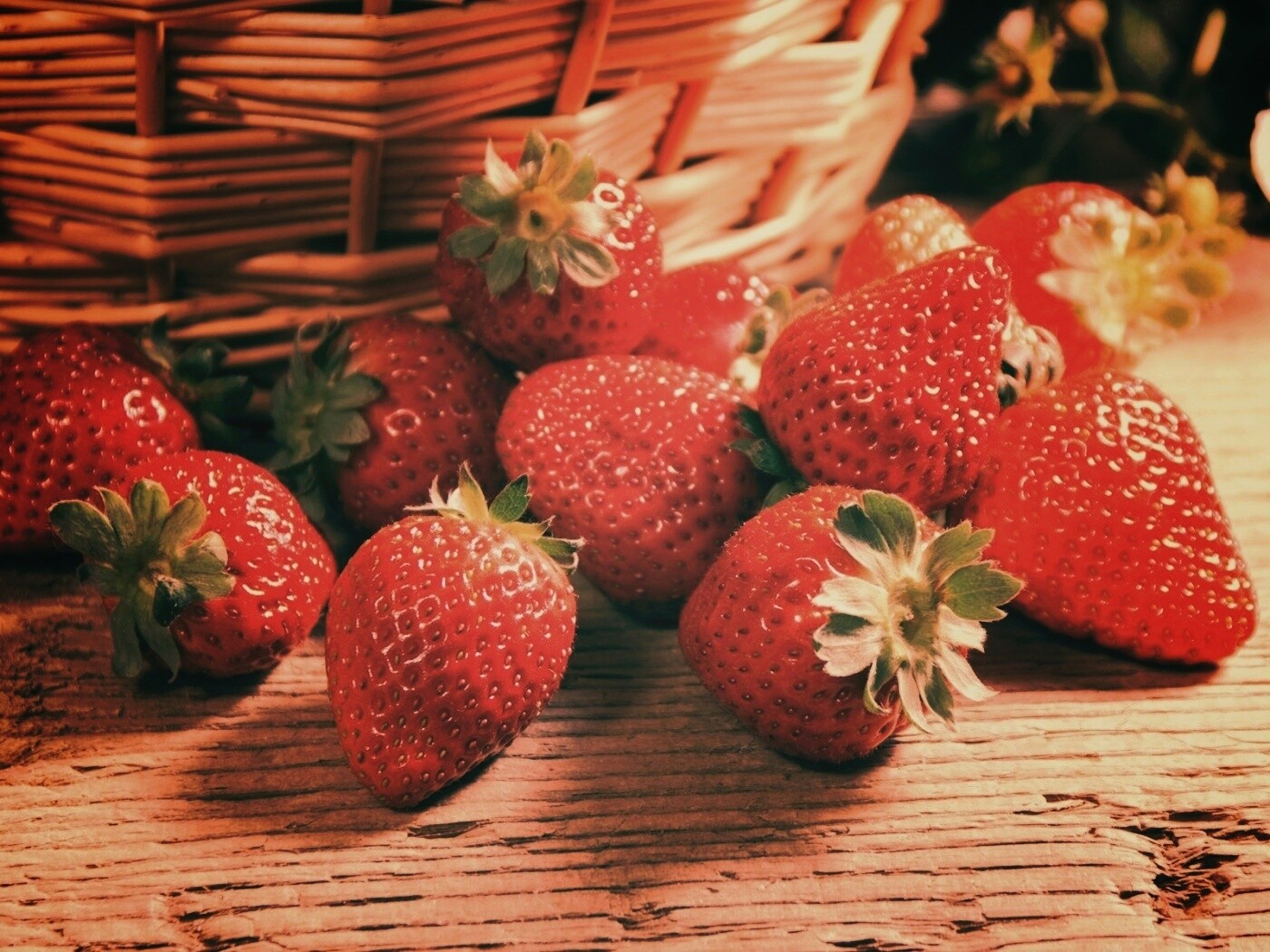 Клубничка обои