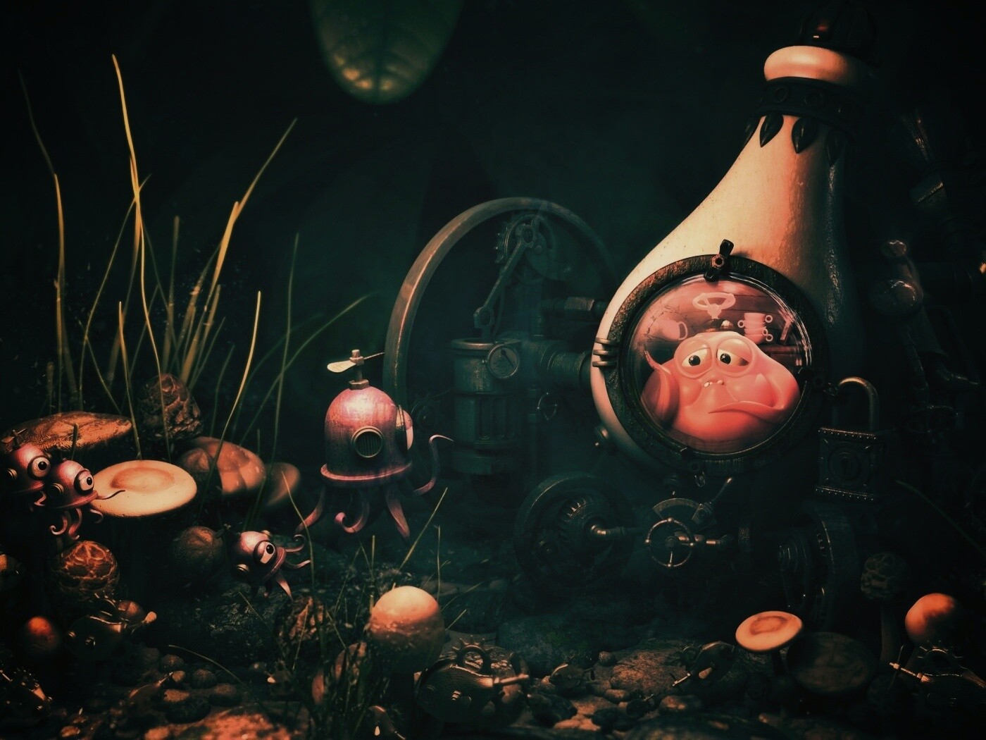 Фентезийный стимпанк обои