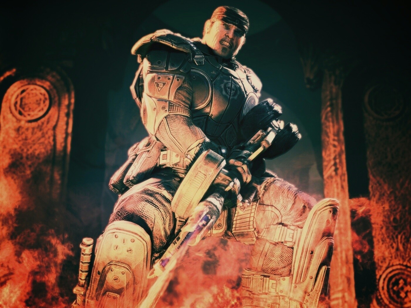 Персонаж из Gears of War обои