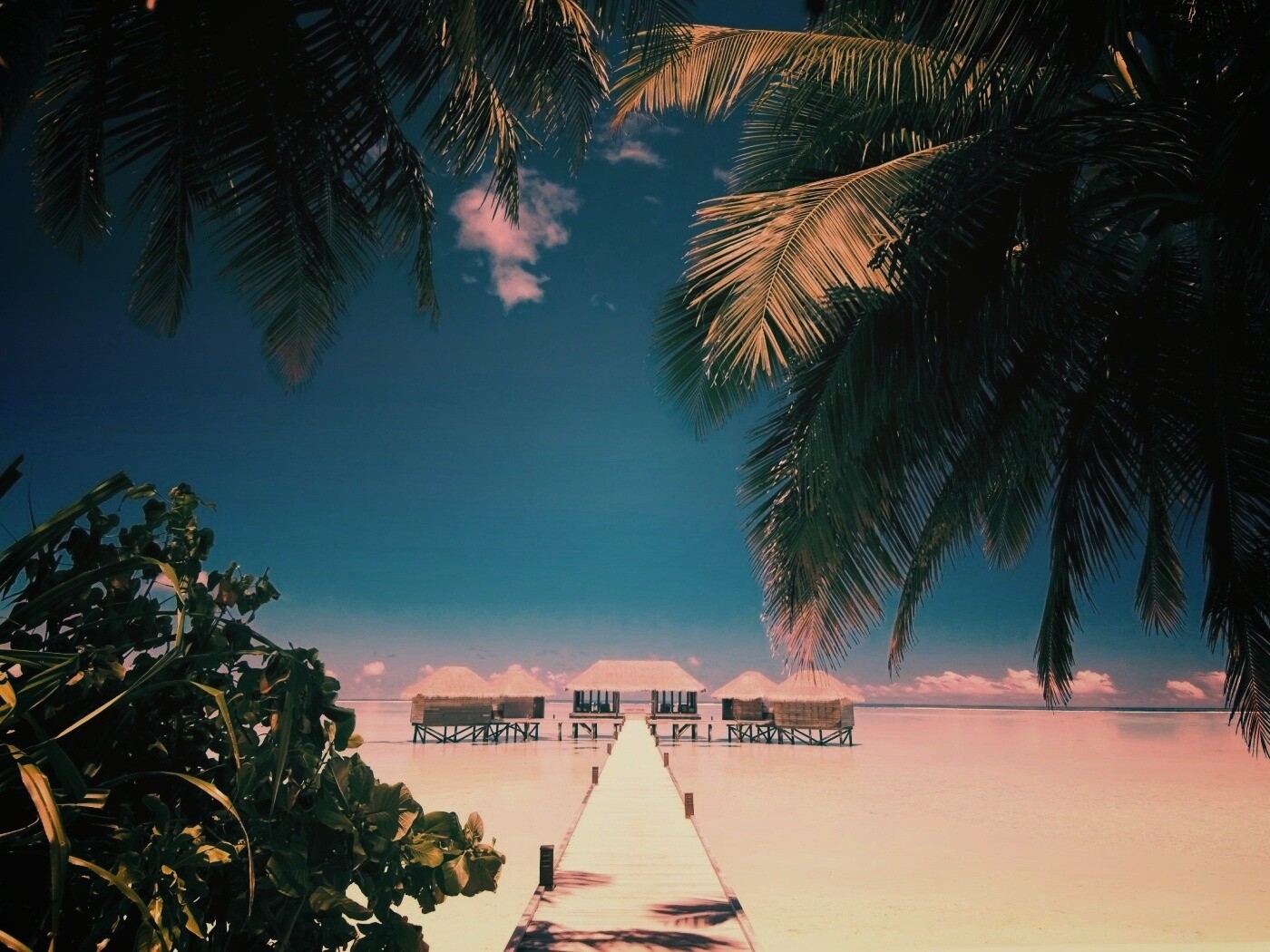 Солнечные мальдивы обои