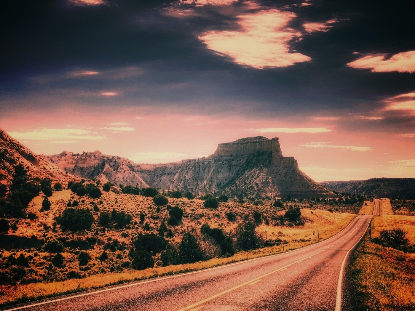 Большая дорога обои