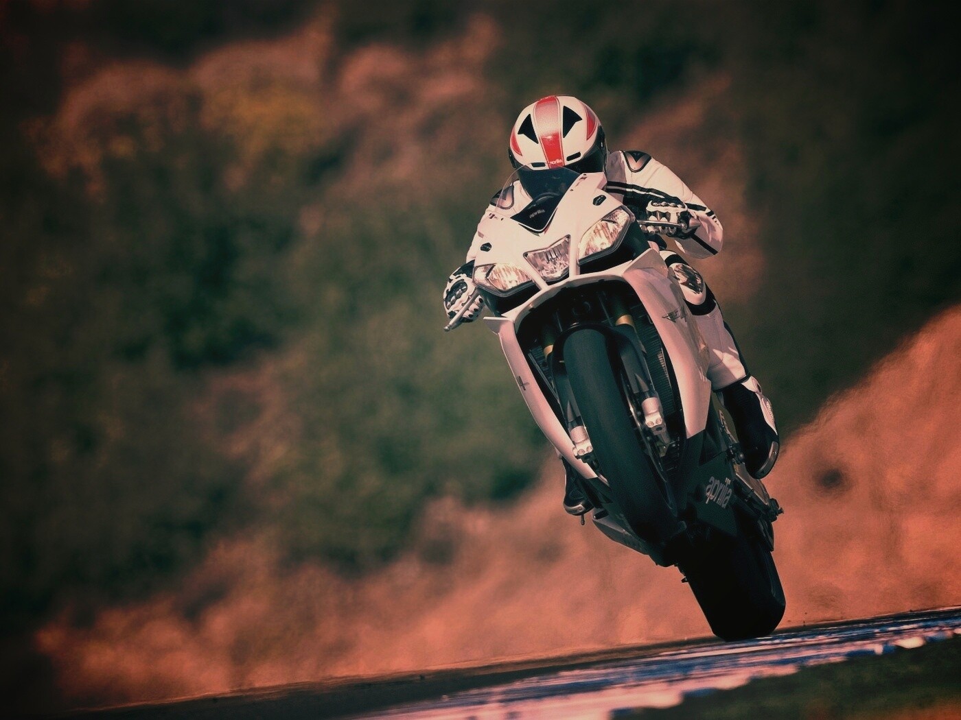 Спортбайк на козле обои