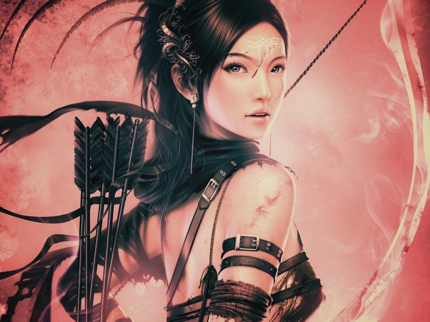 Лучница обои