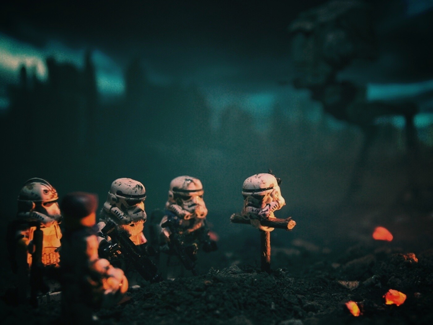 Могила Lego штурмовика обои