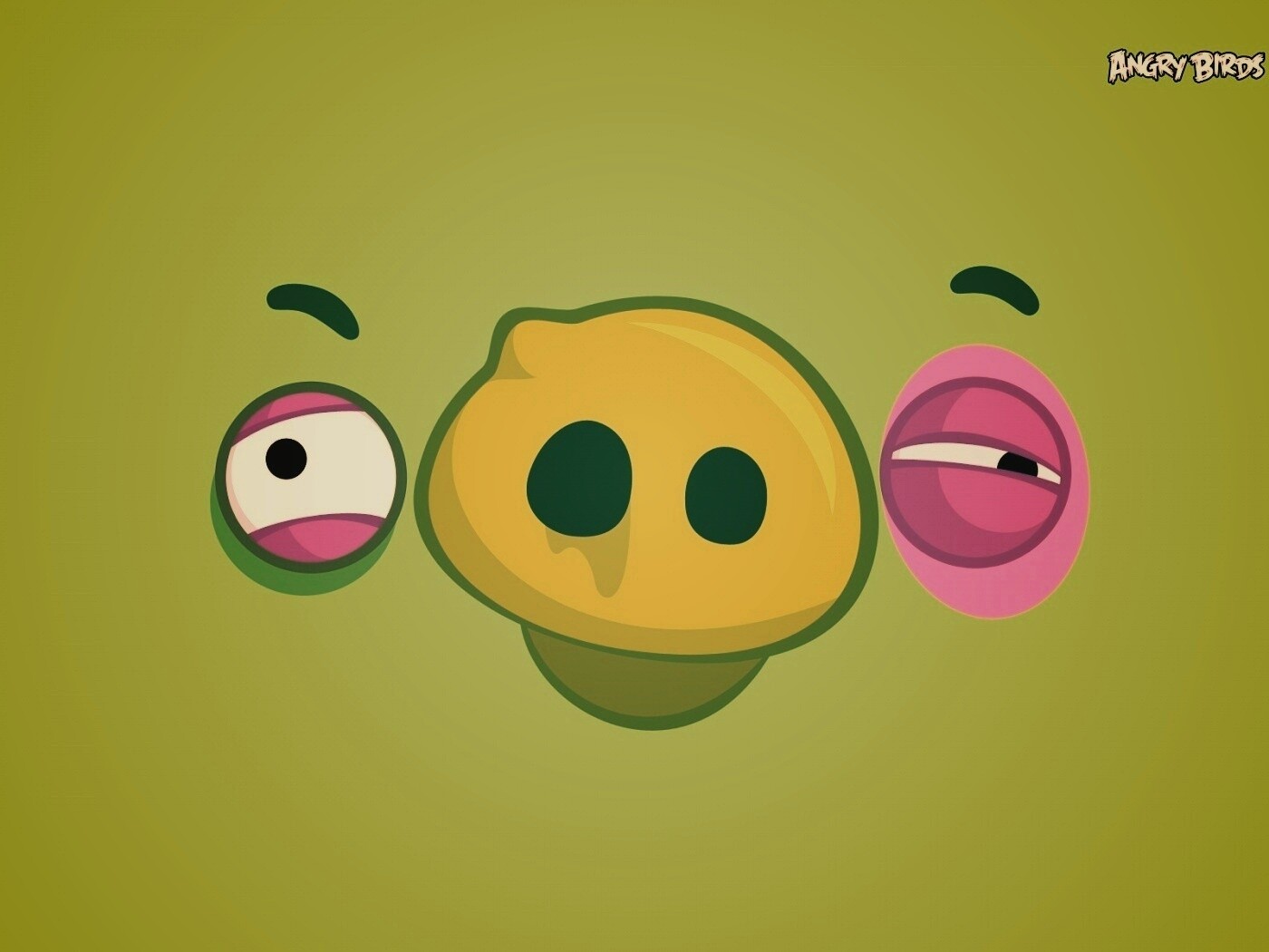 Свинья из Angry Birds обои