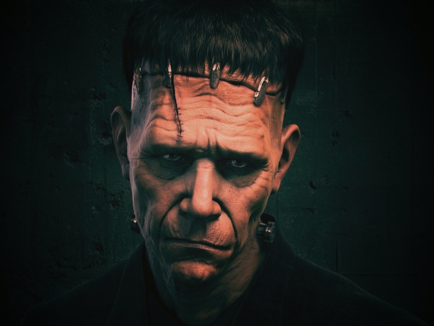 Чудовище Франкенштейна обои