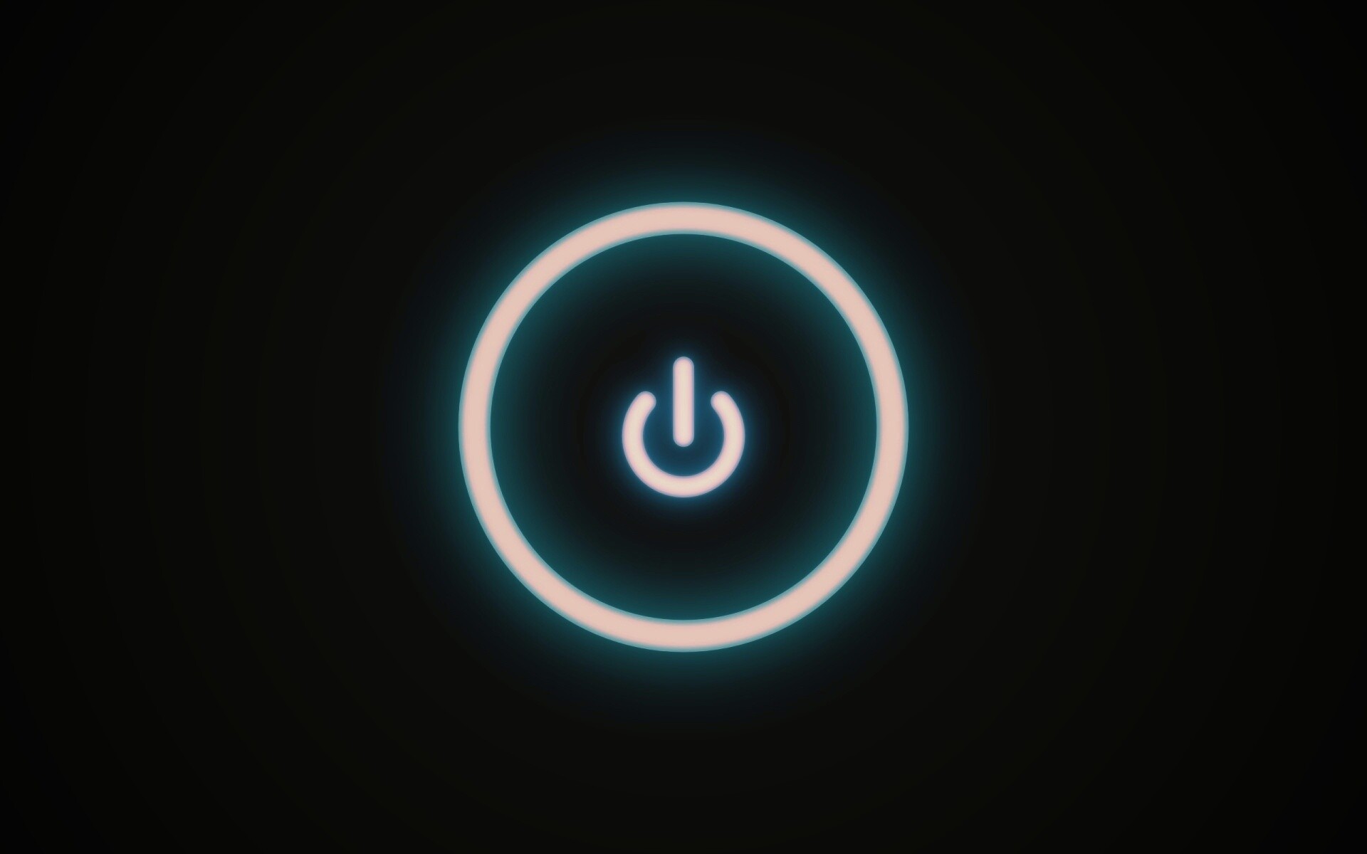 Горящая кнопка запуска обои