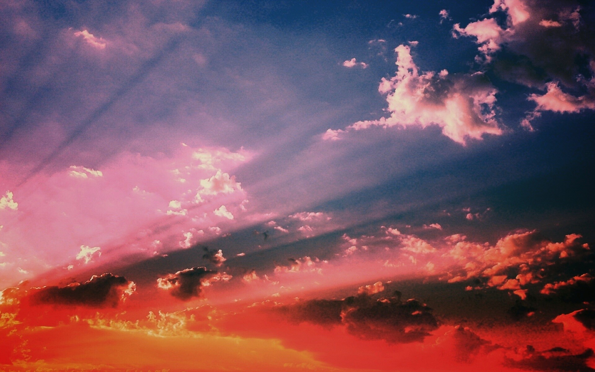 Красота восходящего солнца обои